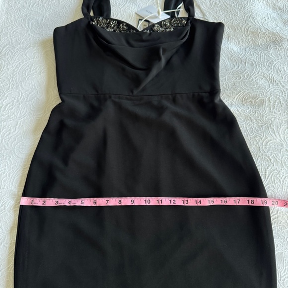 New Marchesa Norte Draped embellished crepe dress - Picture 13 of 13